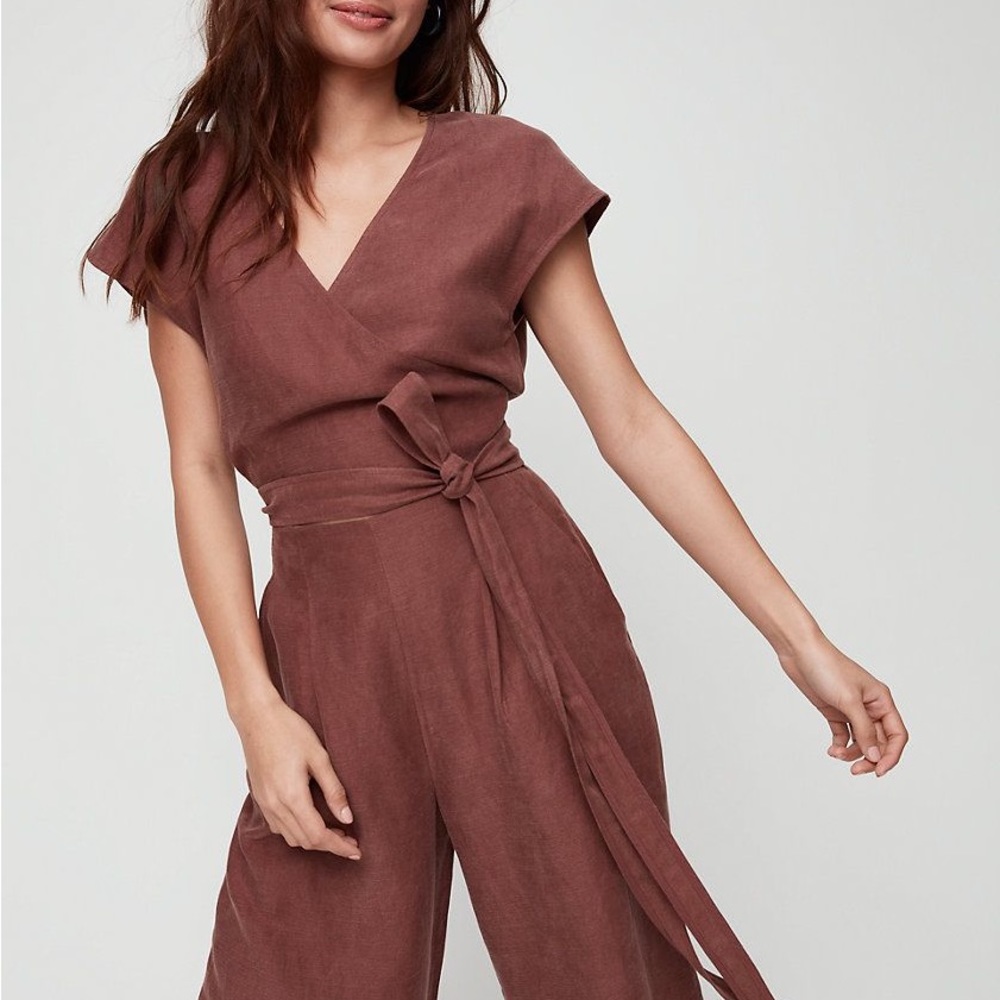 Aritzia Wilfred Brax Jumpsuit - size 0